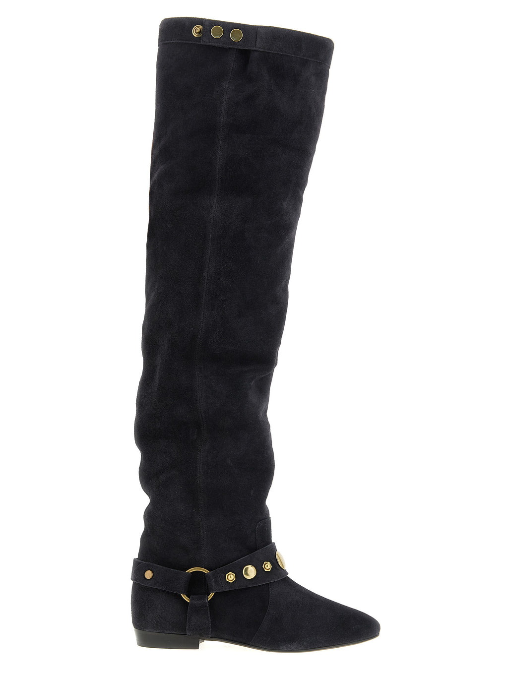 Isabel Marant | Black Calfskin Over The Knee