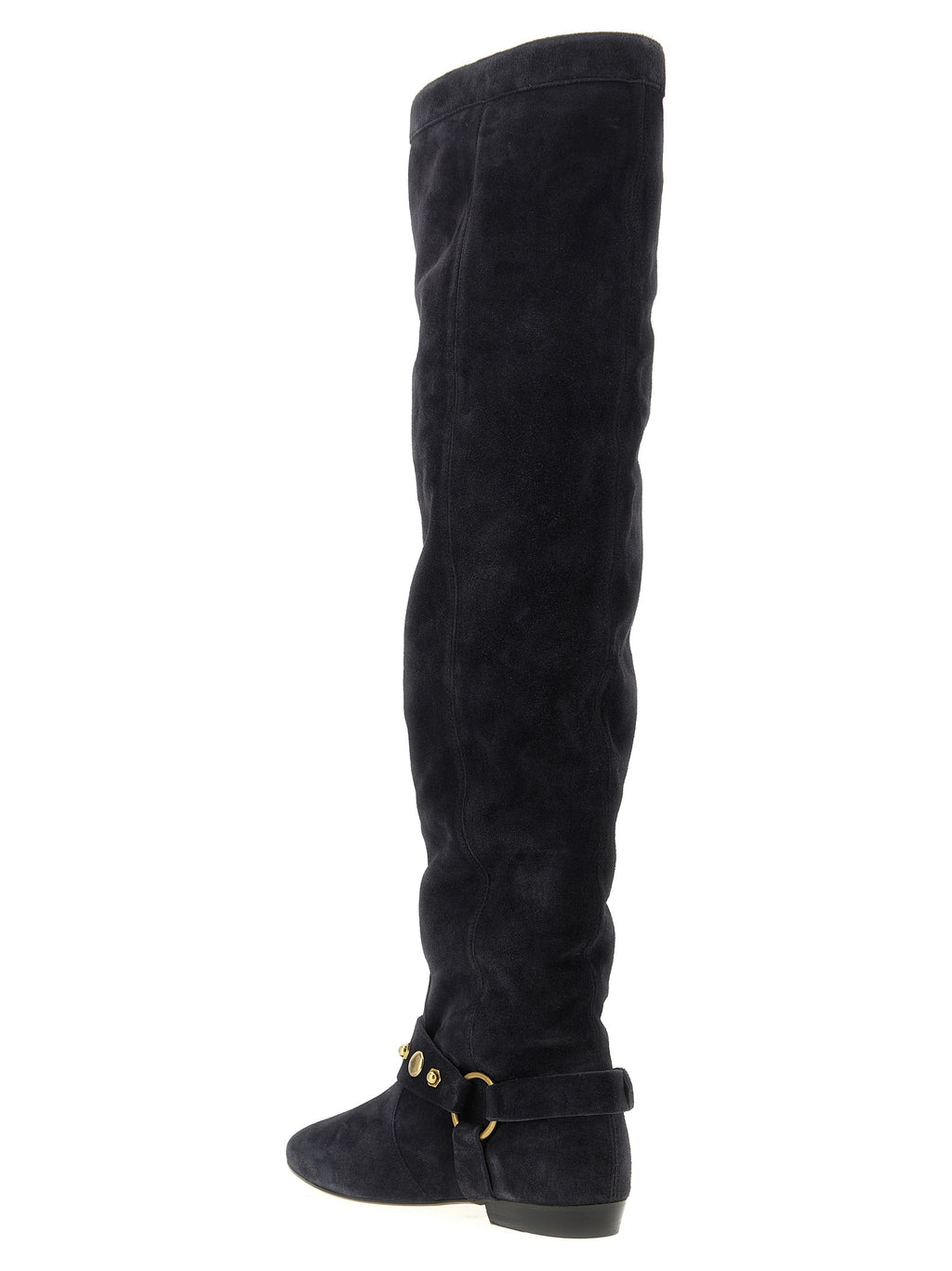 Isabel Marant | Black Calfskin Over The Knee