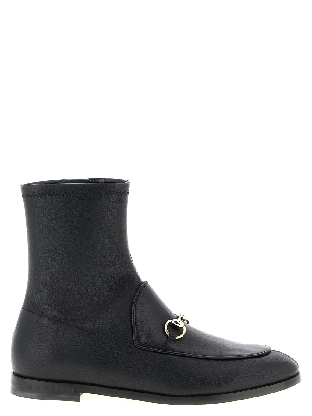 Gucci | Black Lamb Leather Ankle Boots