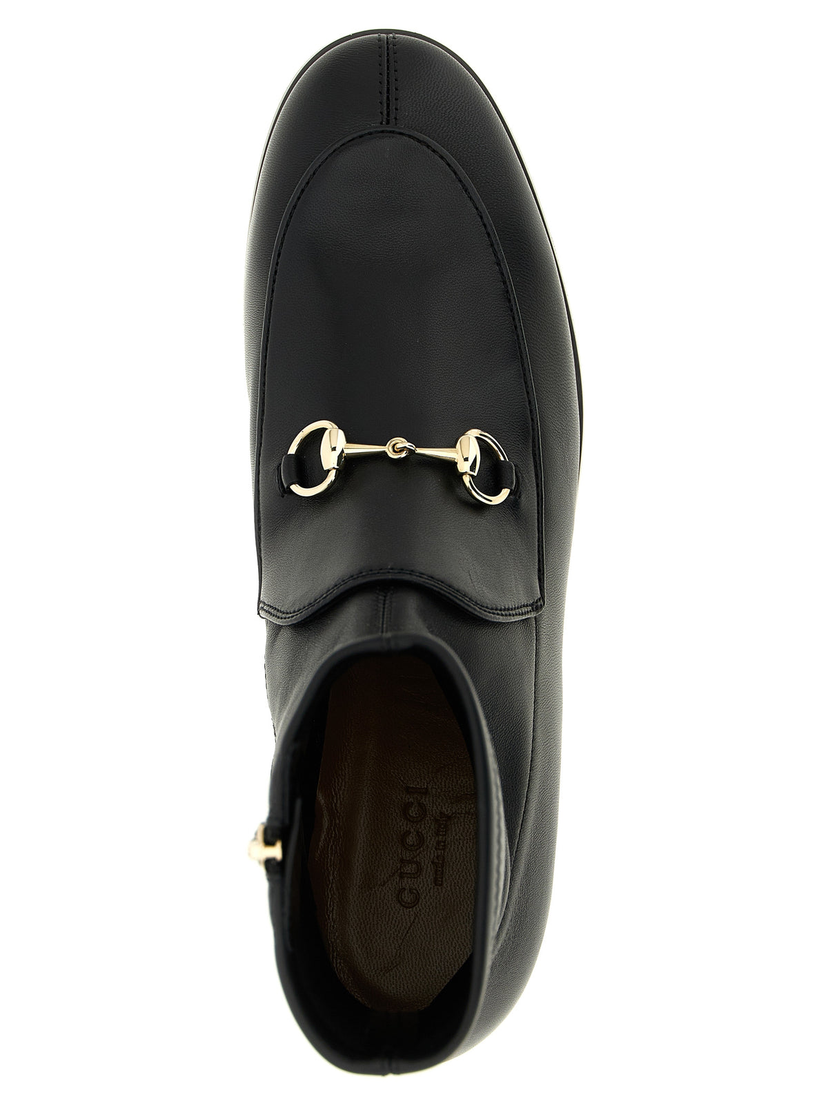 Gucci | Black Lamb Leather Ankle Boots