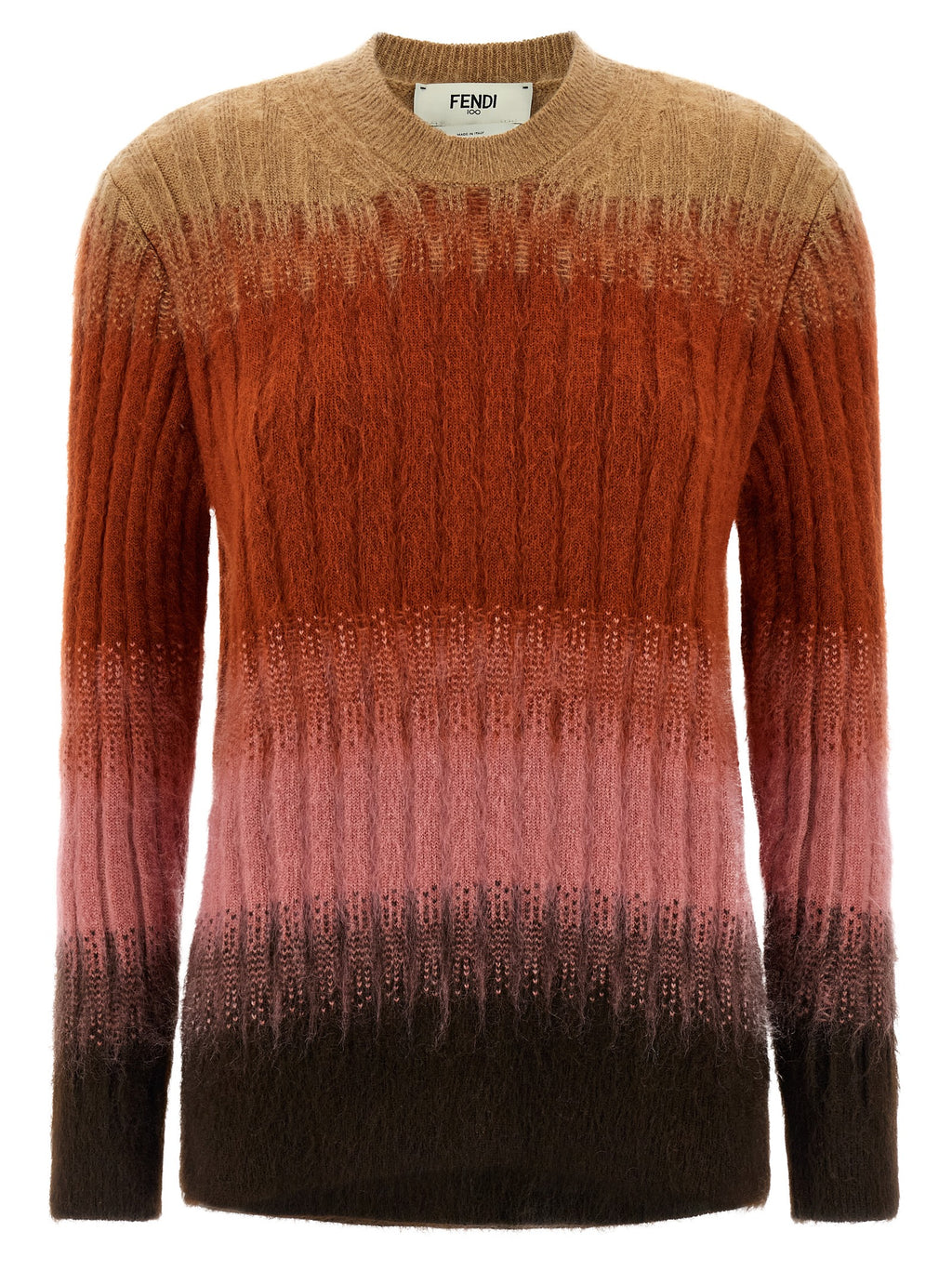 Fendi | Multicolor Wool Cardigan