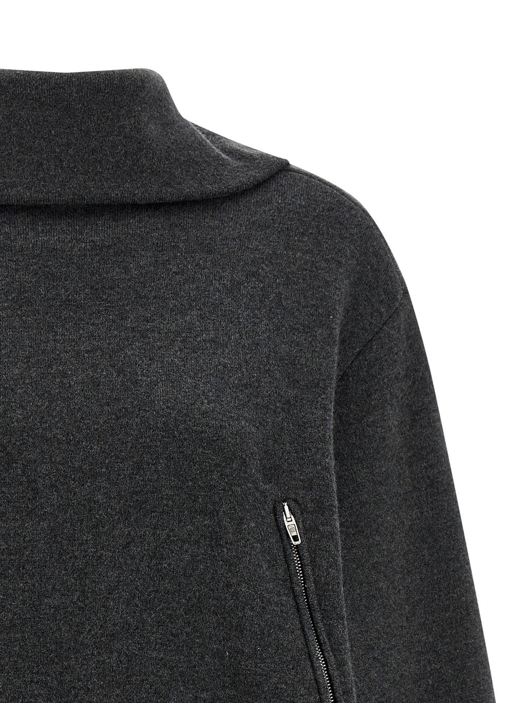Balenciaga | Gray Wool Cardigan