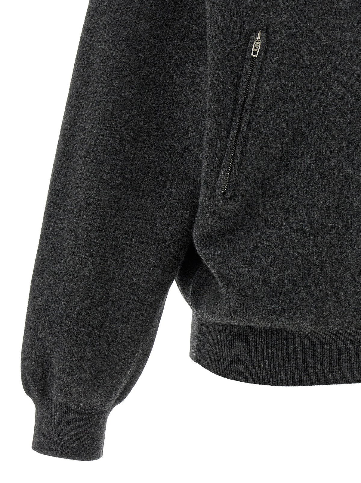 Balenciaga | Gray Wool Cardigan