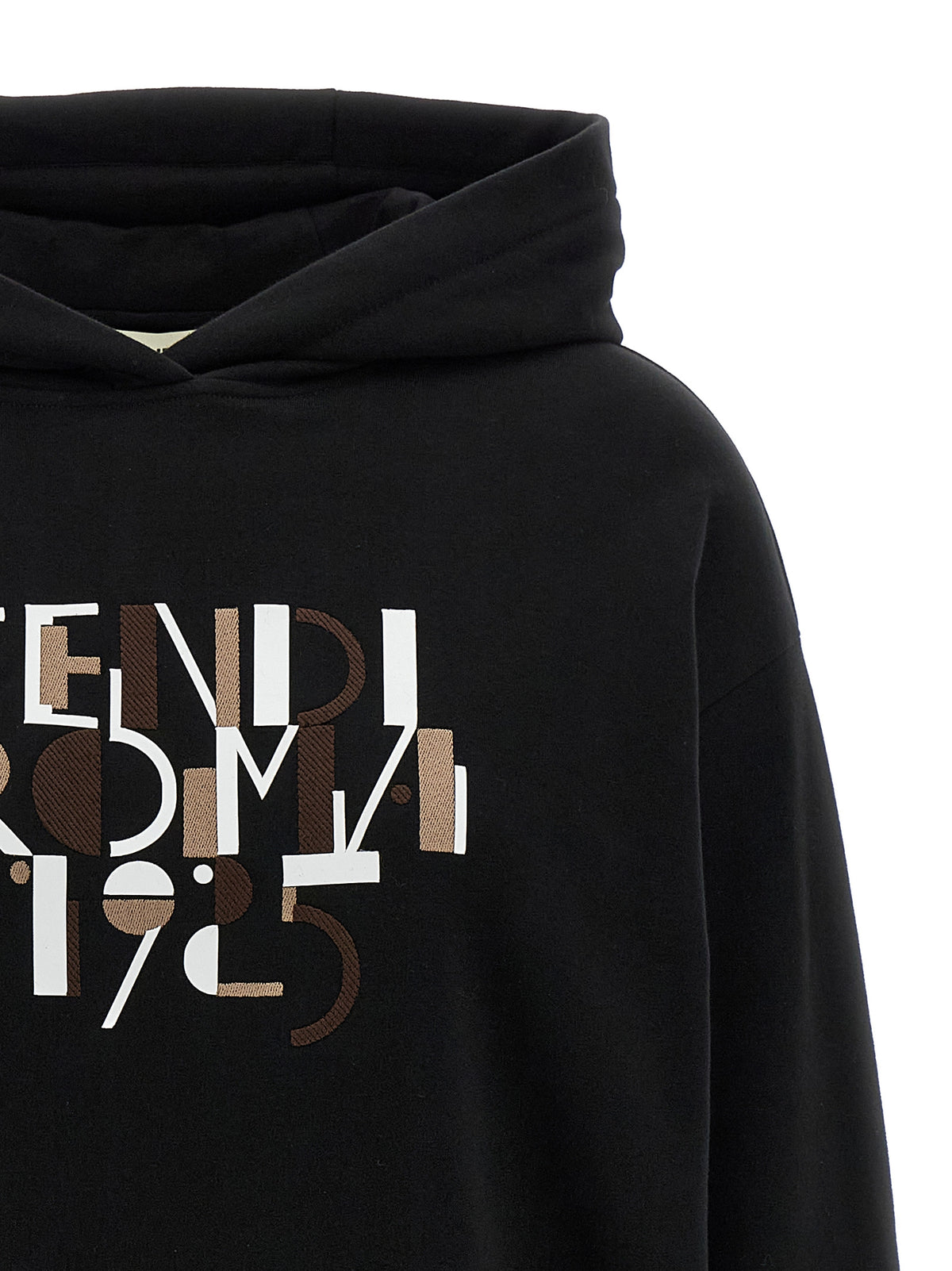 Fendi | Black Cotton Sweatshirt