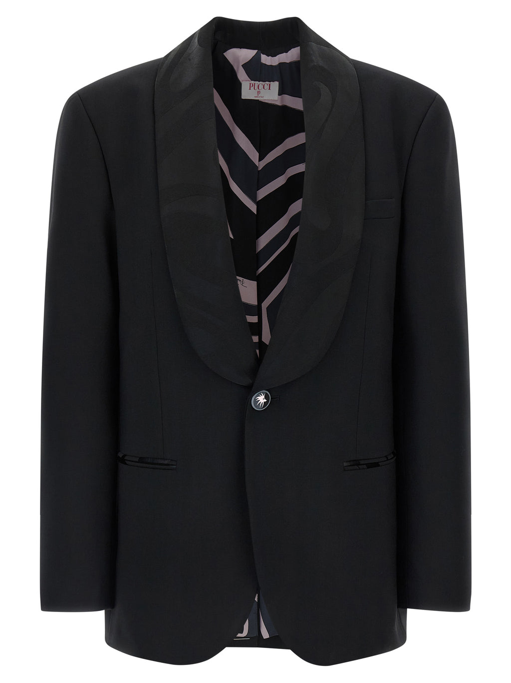 Emilio Pucci | Black Virgin Wool Blazer