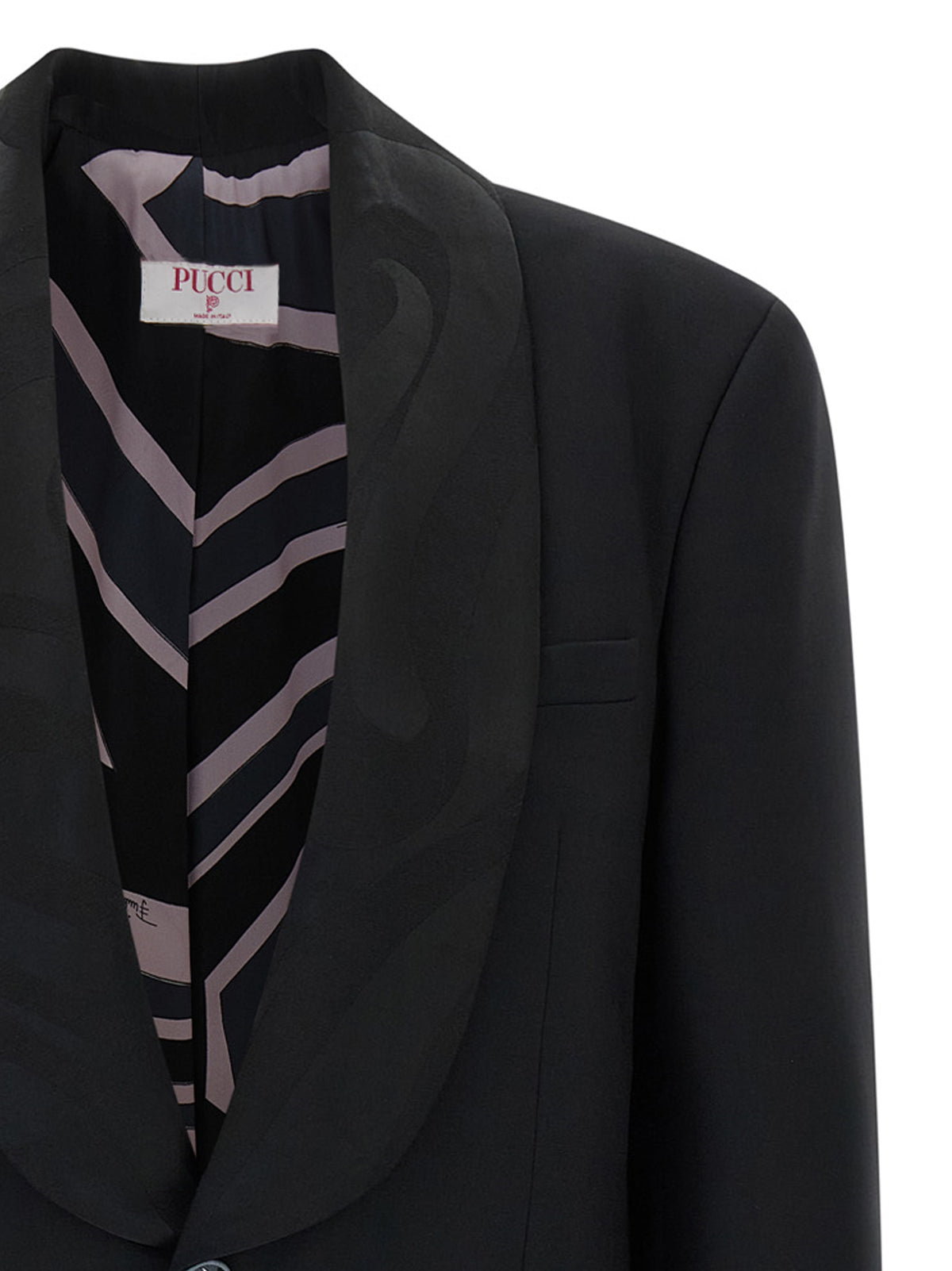 Emilio Pucci | Black Virgin Wool Blazer