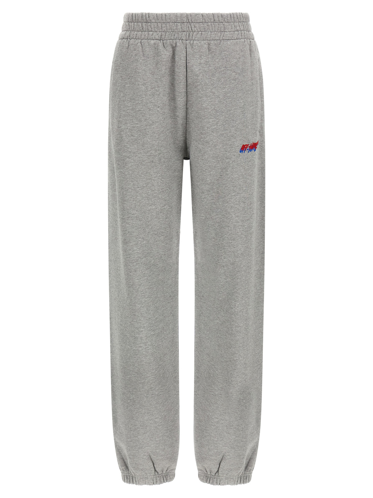 Off-White | Gray Cotton Joggers (Workout Pants)