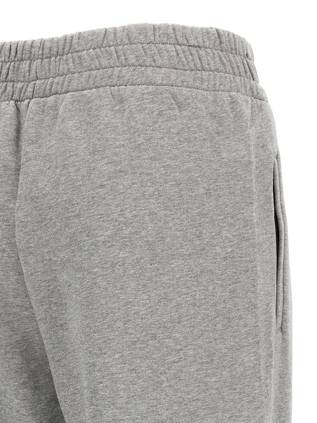 Off-White | Gray Cotton Joggers (Workout Pants)