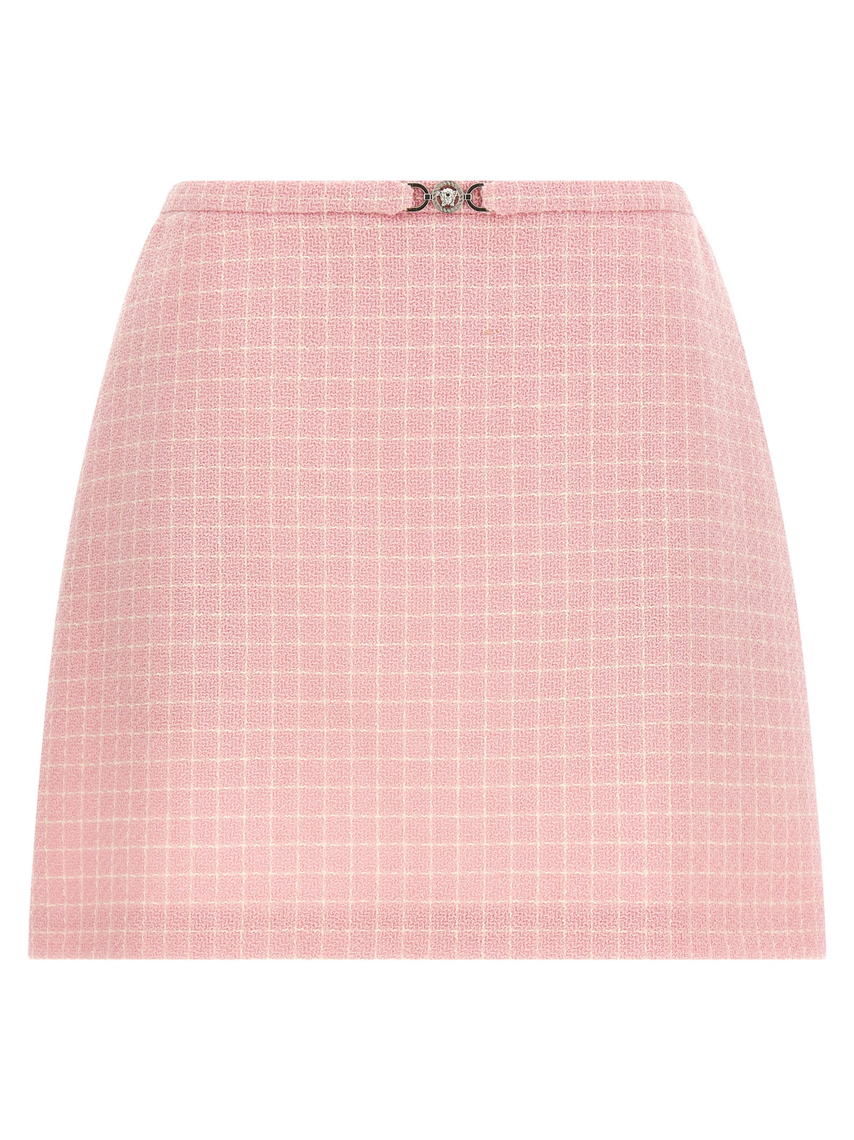 Versace | Multicolor Virgin Wool Long Skirt