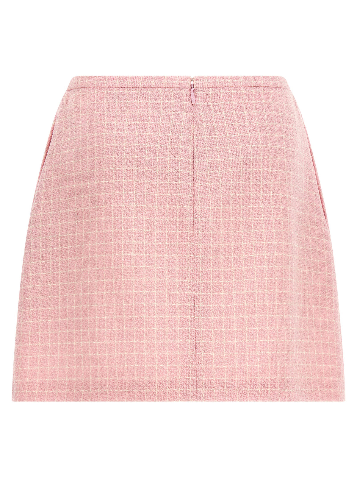 Versace | Multicolor Virgin Wool Long Skirt