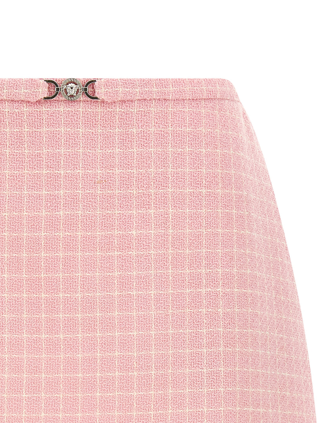 Versace | Multicolor Virgin Wool Long Skirt