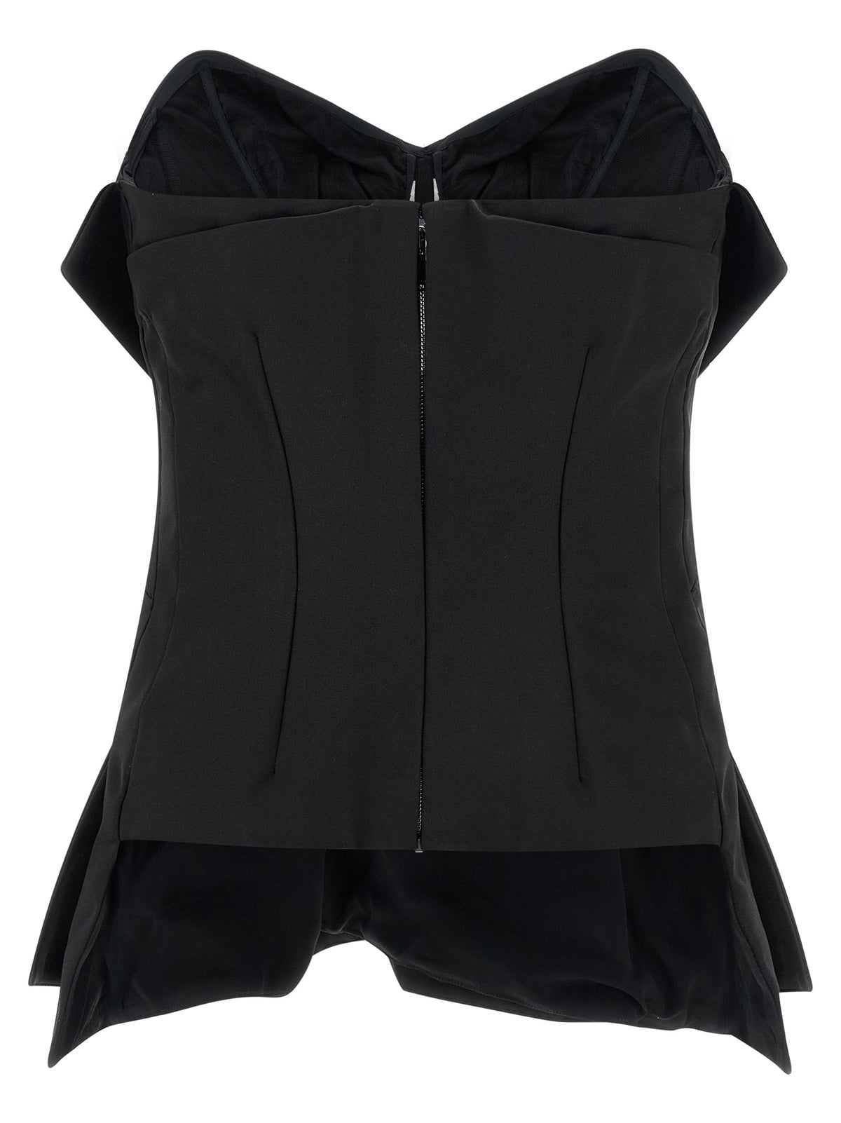 Alexander McQueen | Black Polyester Tank Tops