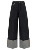 Givenchy | Blue Cotton Flared Jeans