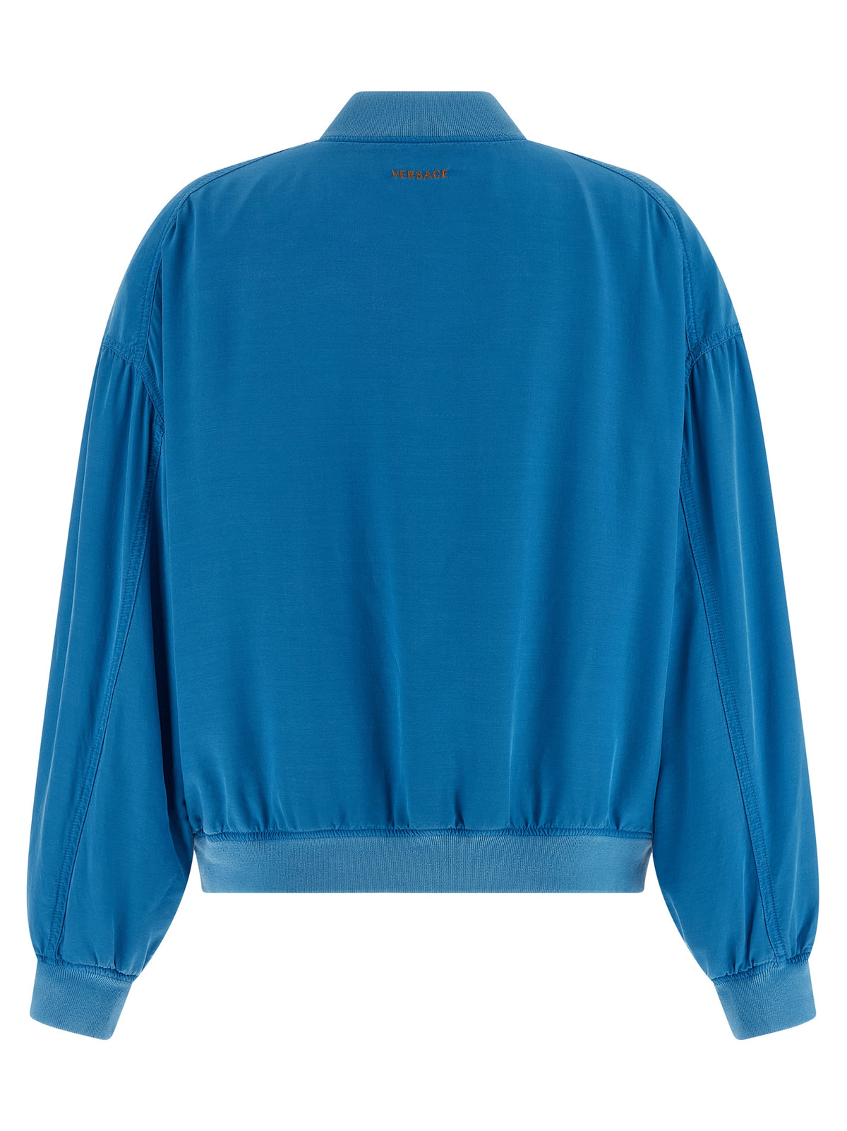 Versace | Blue Silk Bomber