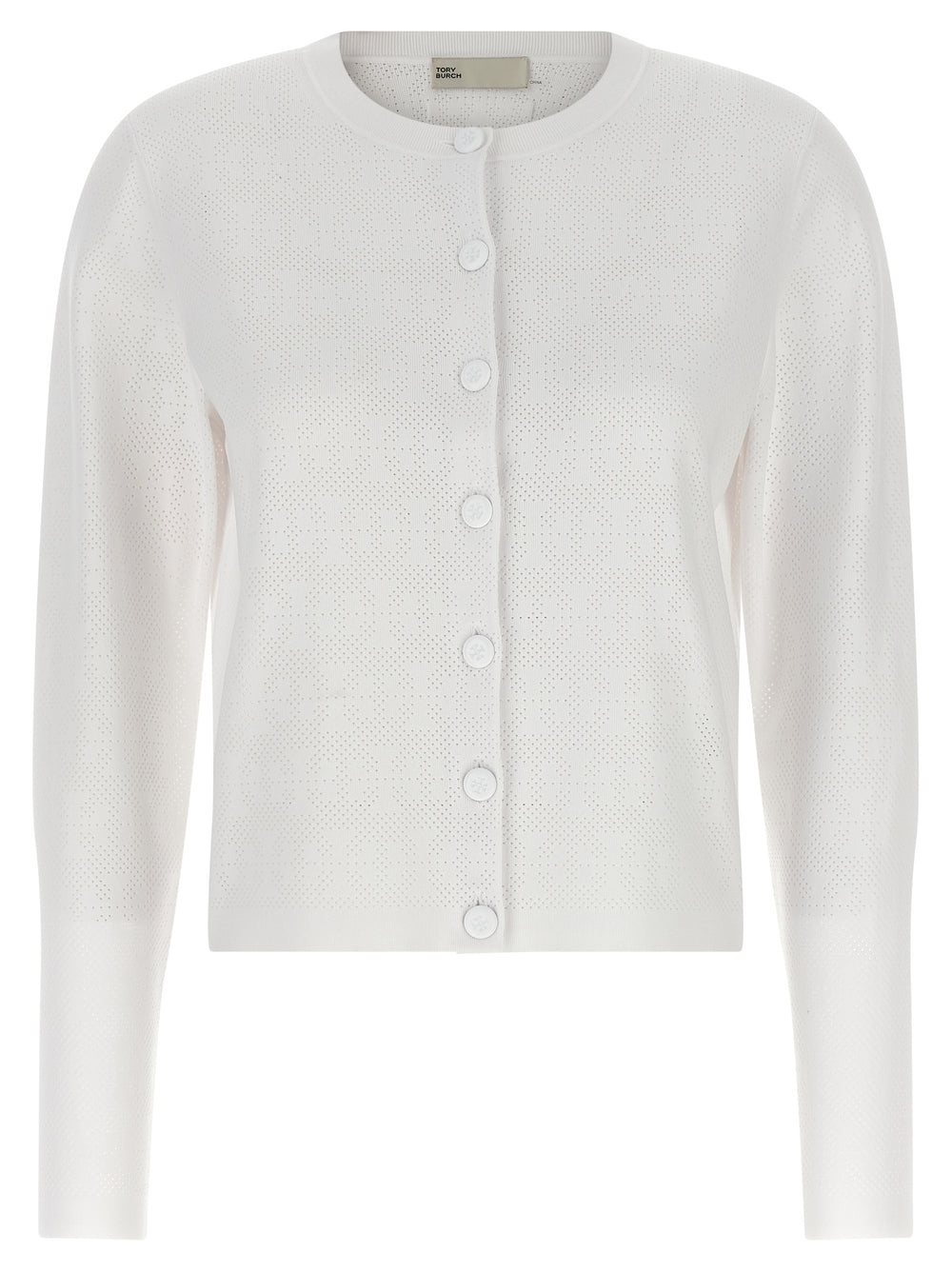 Tory Burch | White Viscose Cardigan