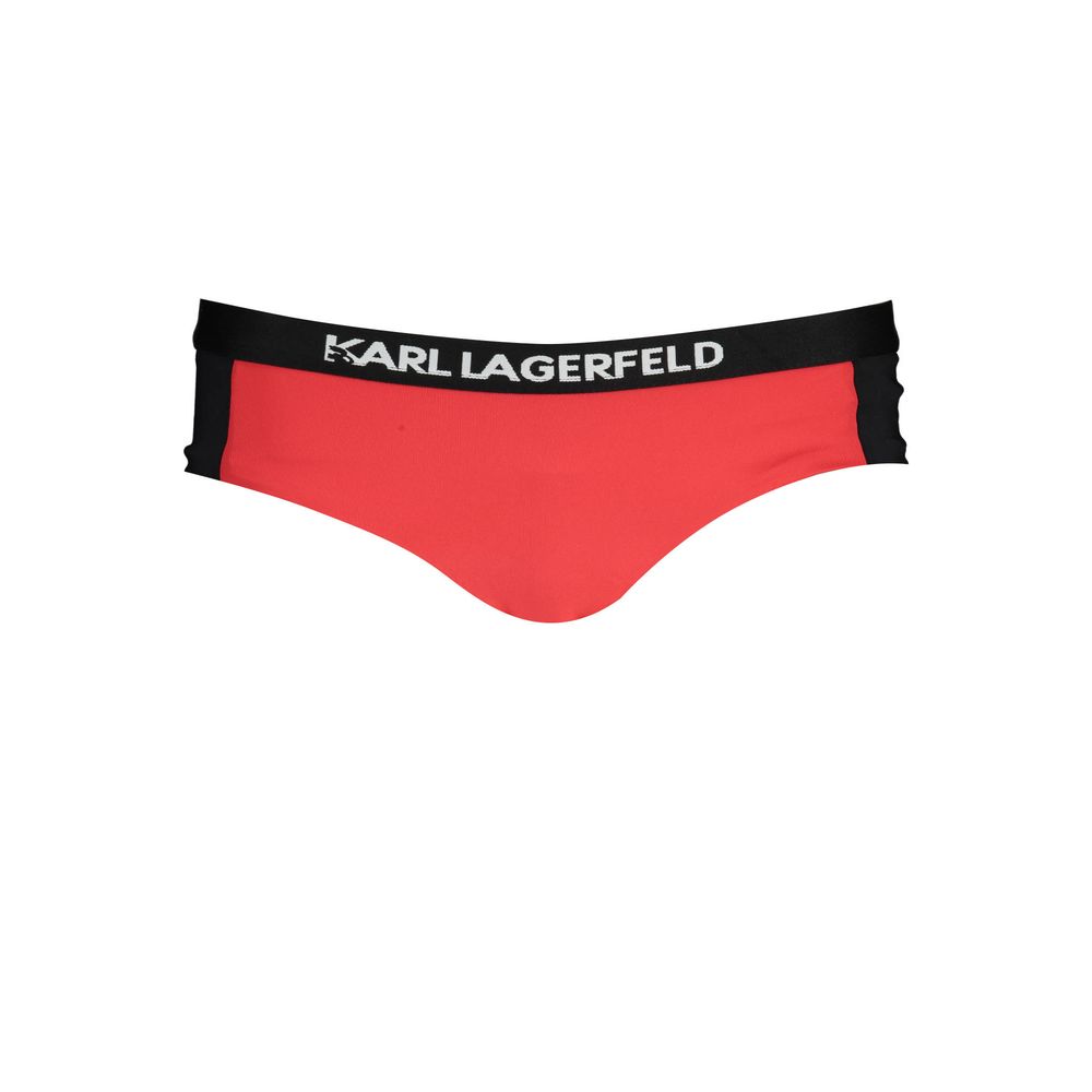 Karl Lagerfeld | Rosso Poliammide Women Swim Brief