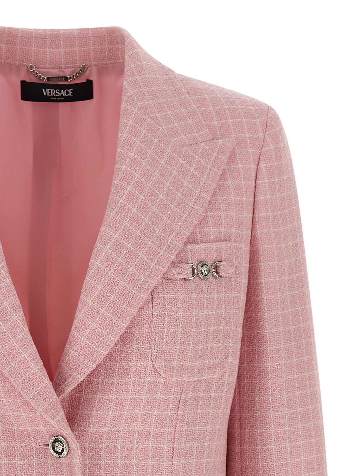 Versace | Multicolor Virgin Wool Blazer