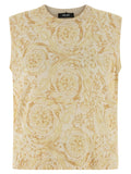 Versace | Multicolor Silk Sleeveless Jacket