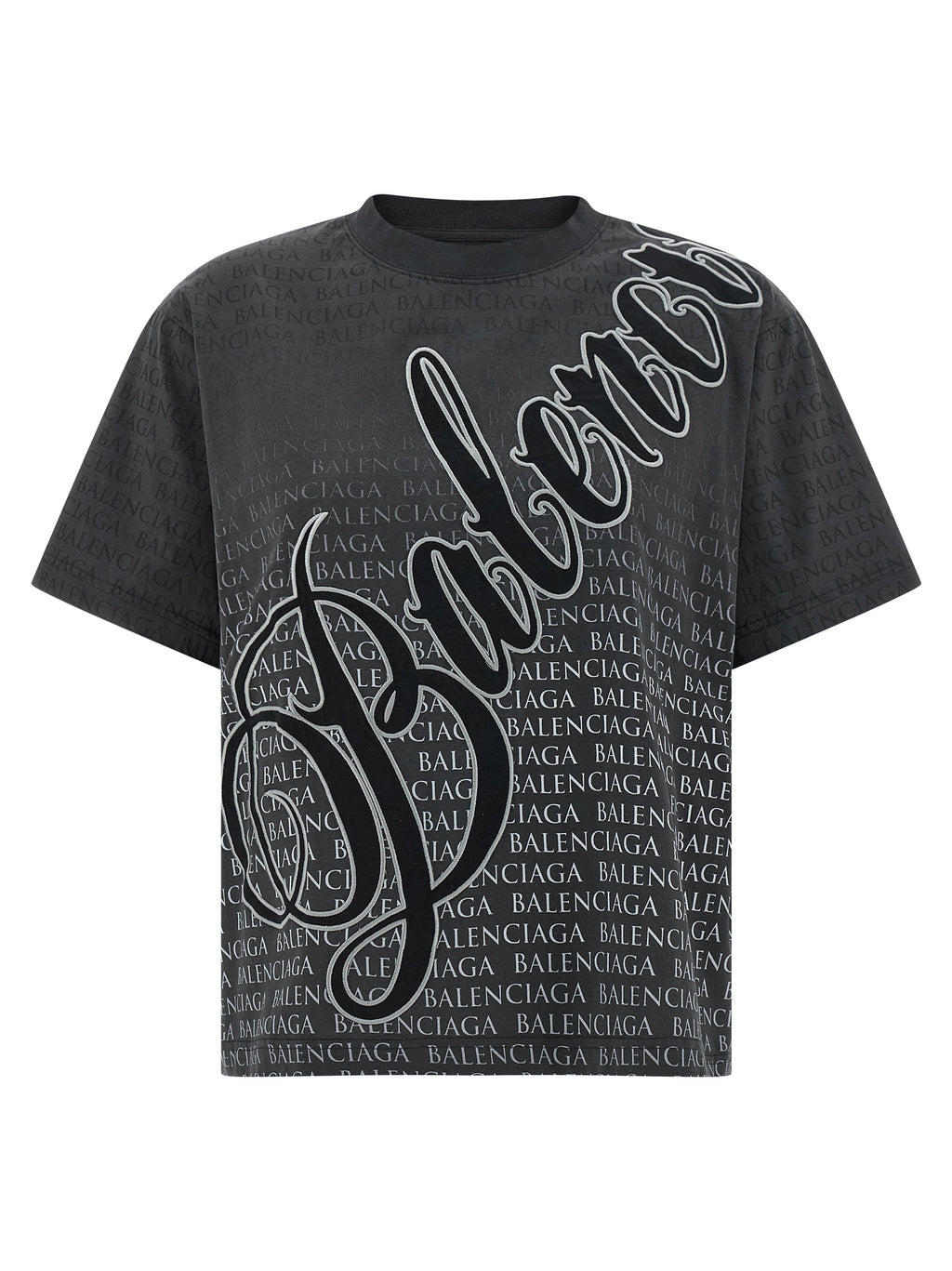Balenciaga | Black Cotton T-Shirt