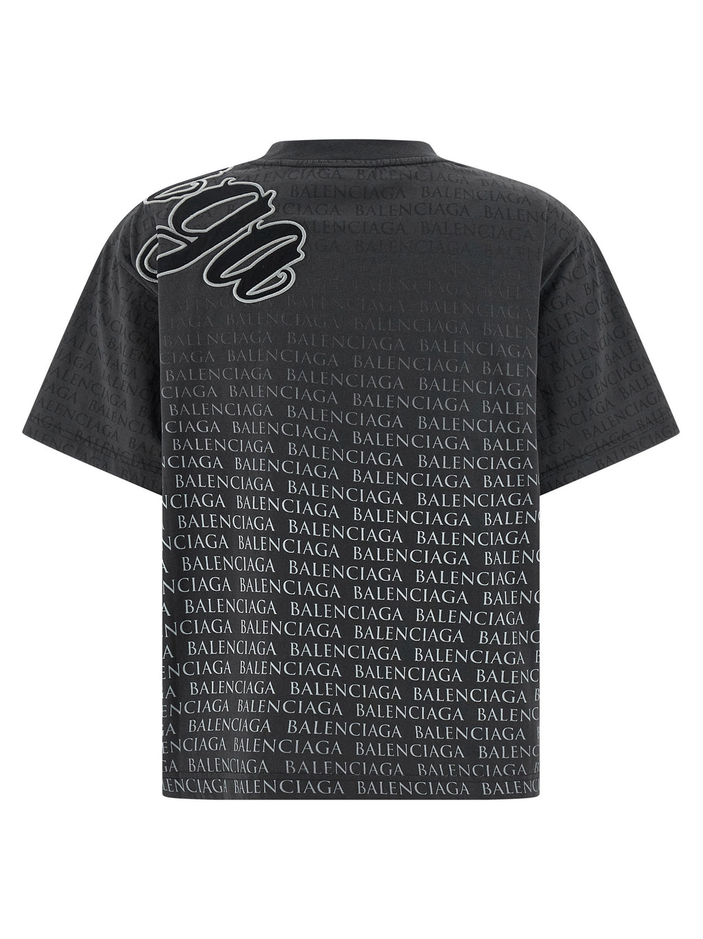 Balenciaga | Black Cotton T-Shirt