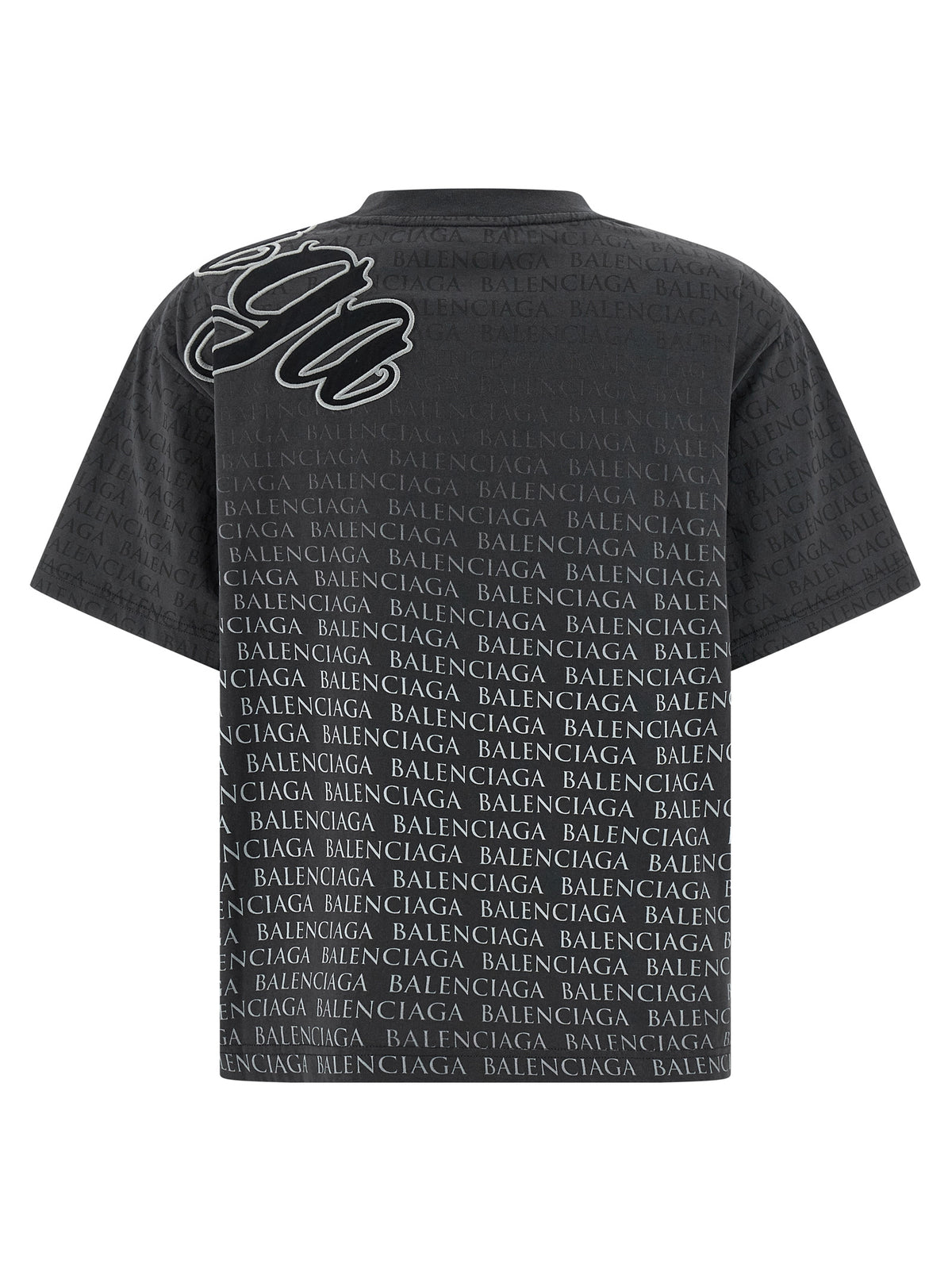 Balenciaga | Black Cotton T-Shirt
