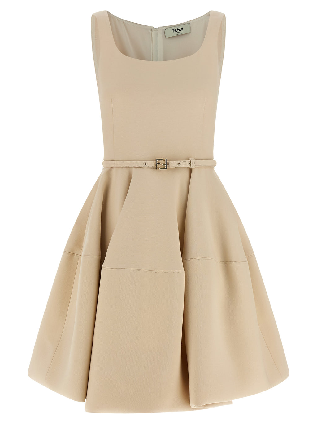 Fendi | Multicolor Wool Short Dress