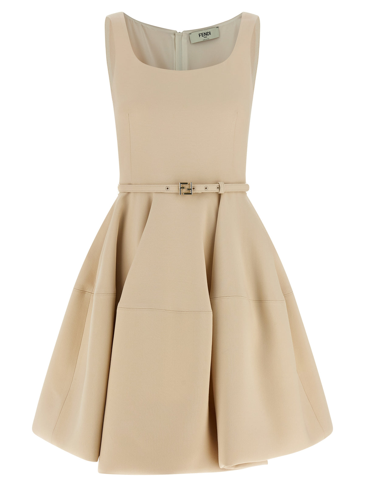 Fendi | Multicolor Wool Short Dress