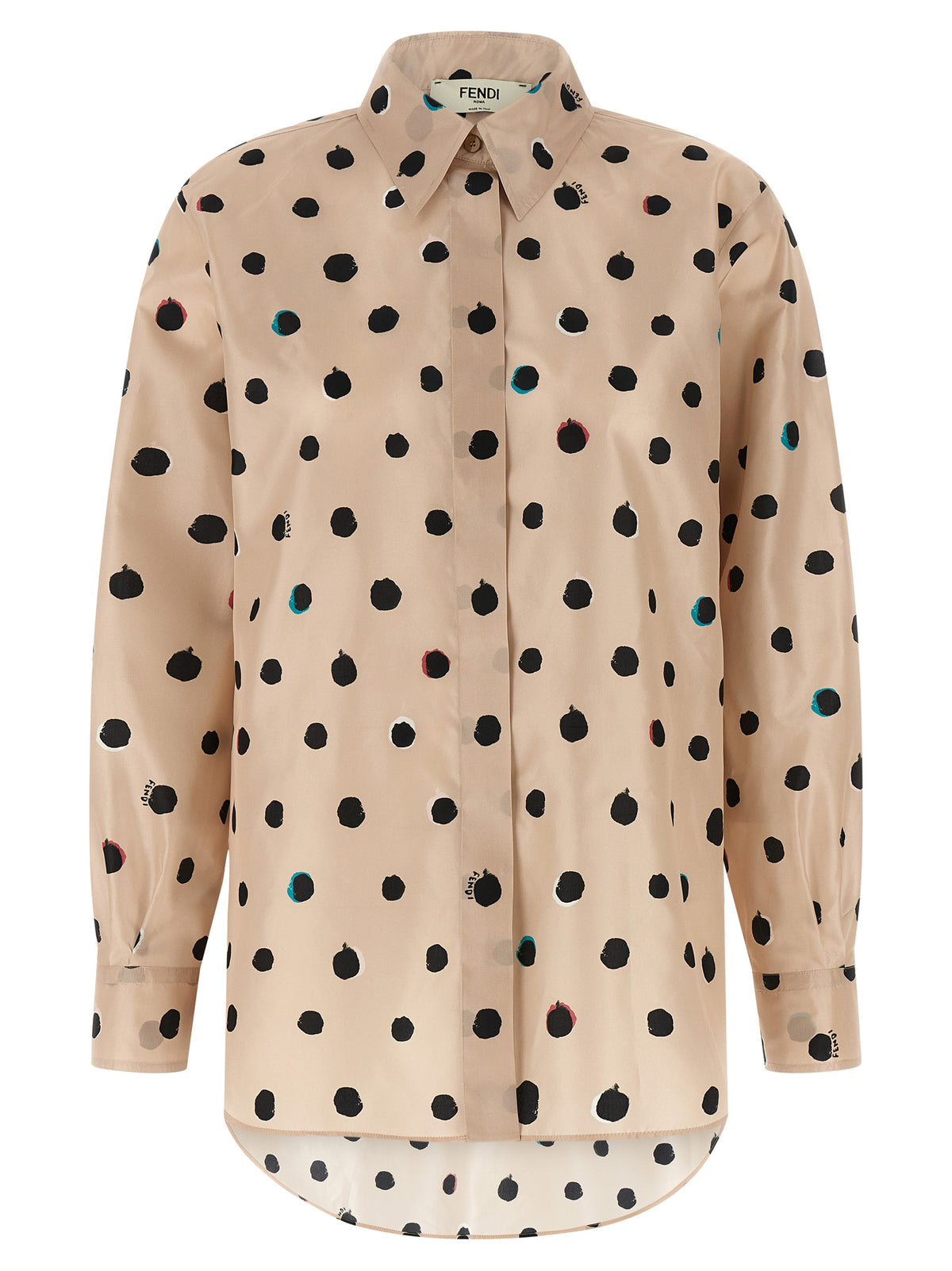 Fendi | Multicolor Silk Blouse