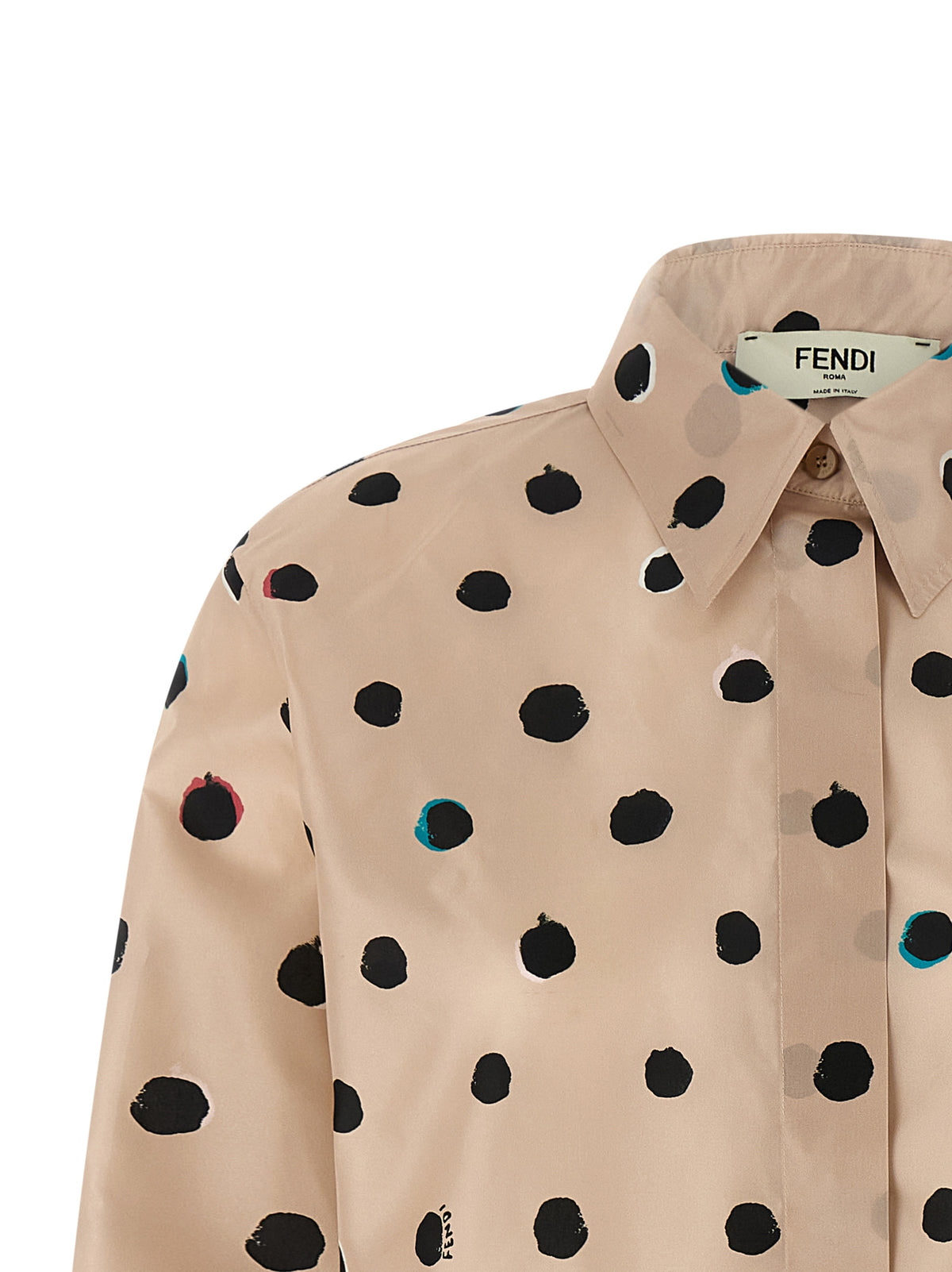 Fendi | Multicolor Silk Blouse