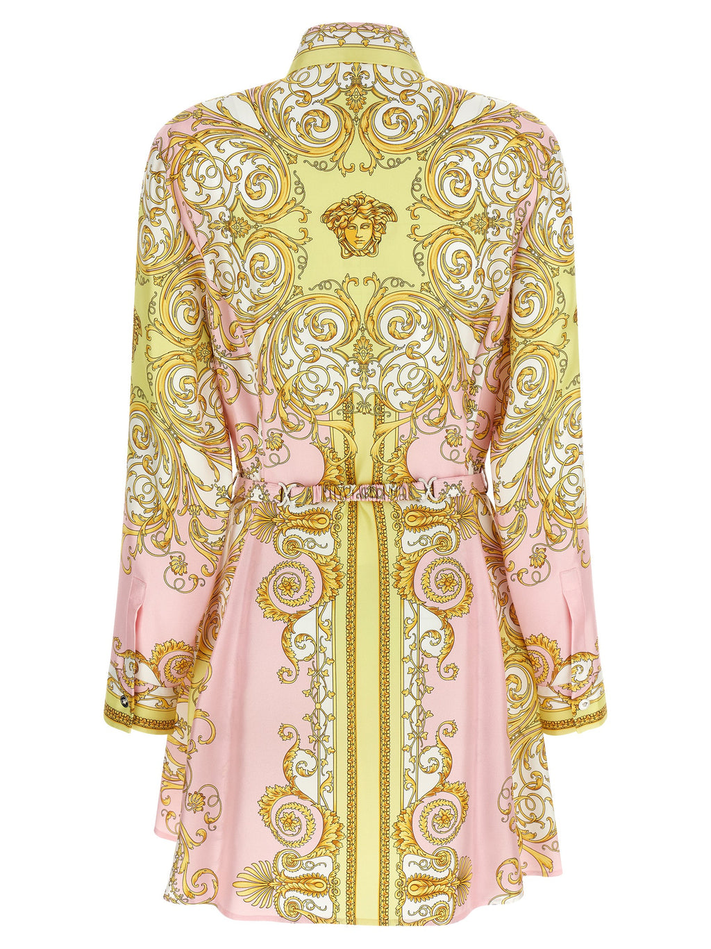 Versace | Multicolor Silk Short Dress