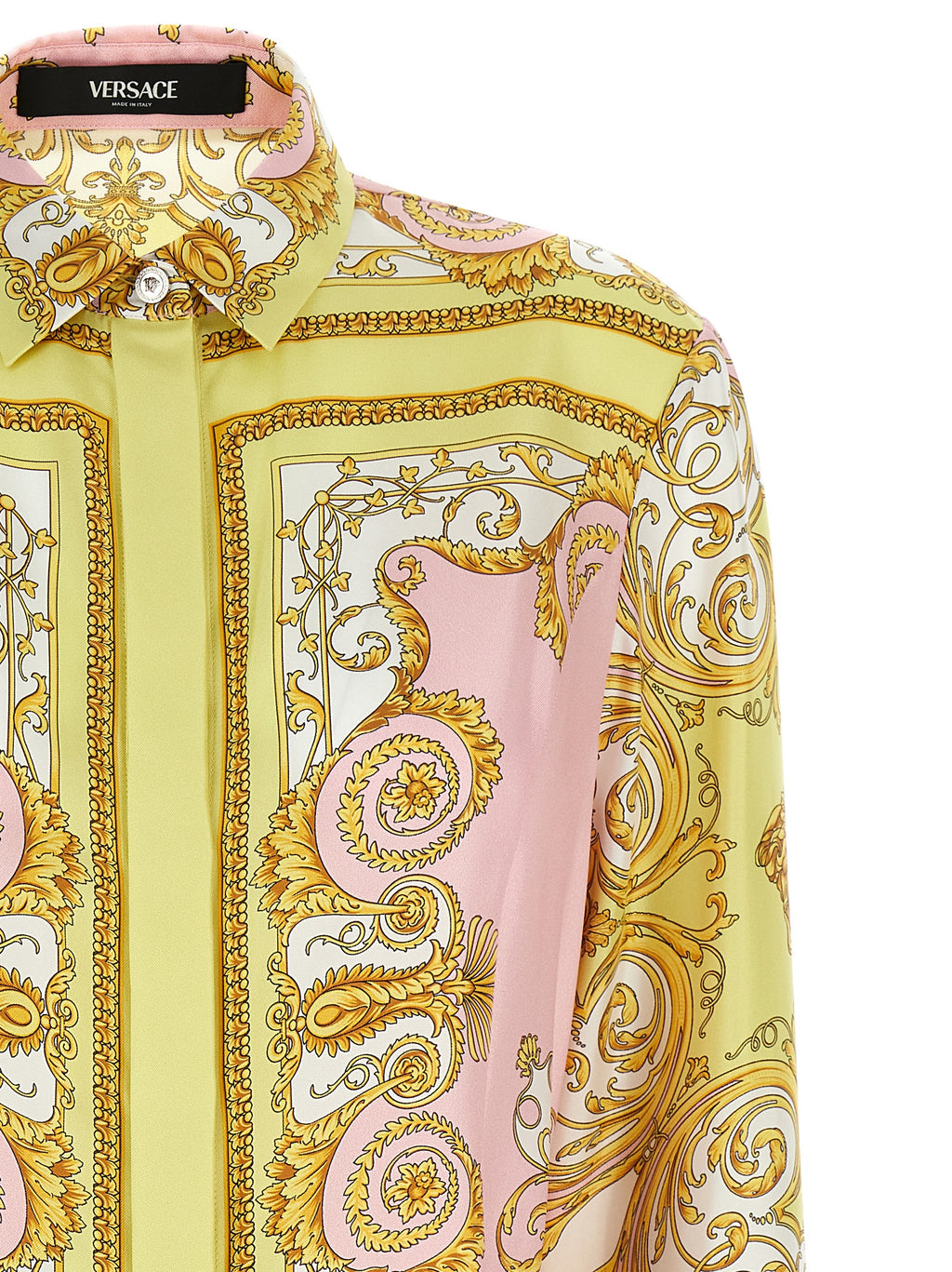Versace | Multicolor Silk Short Dress