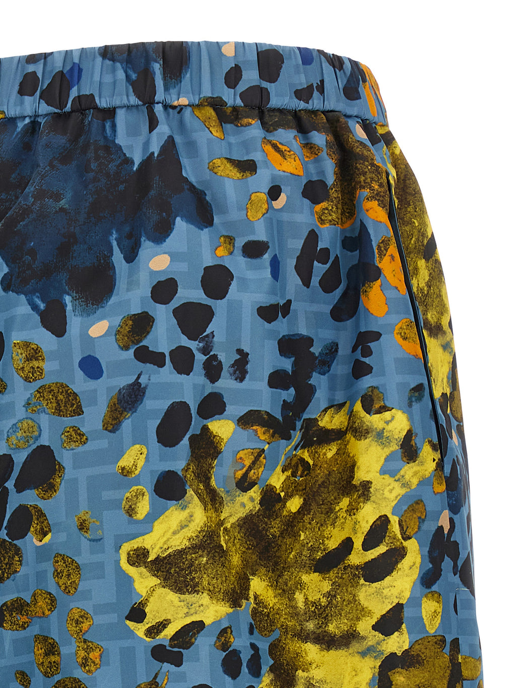 Fendi | Blue Polyester Bermuda Shorts