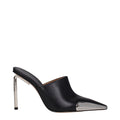 Off-White | Black Leather High Heel Pumps