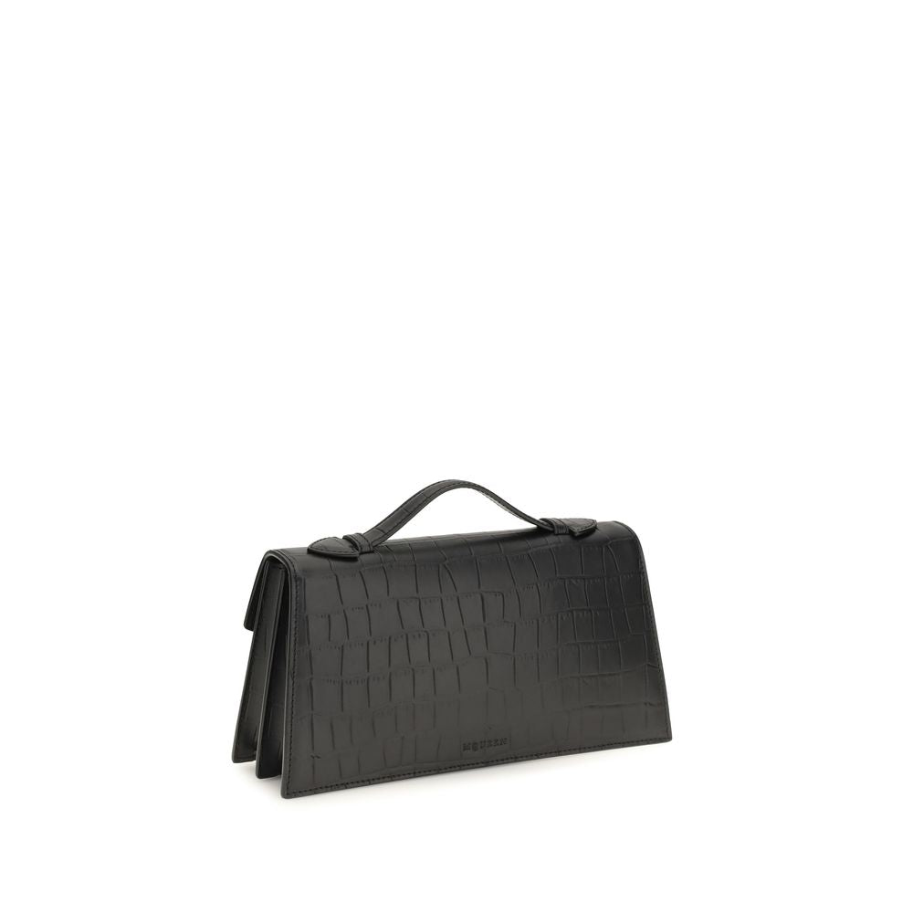 Alexander McQueen | Black Calf Leather Bos Taurus Handbag