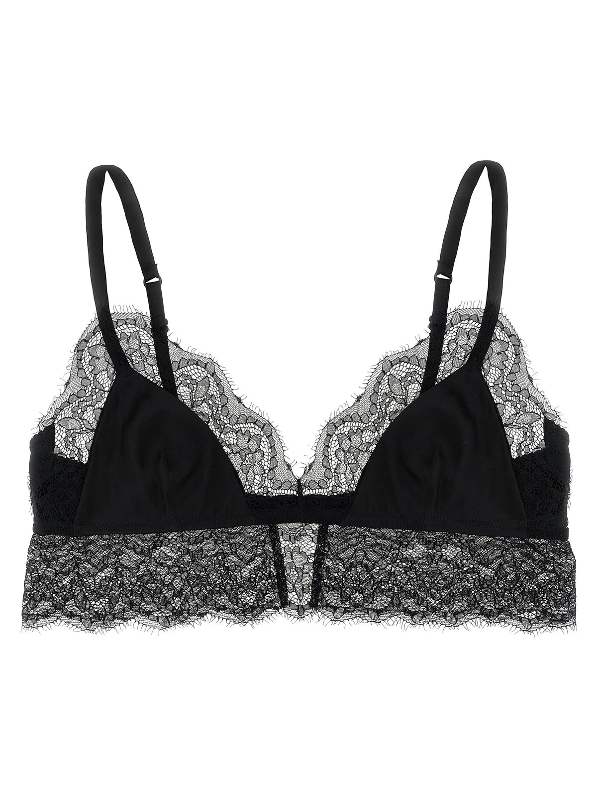 Dolce & Gabbana | Black Silk Bra