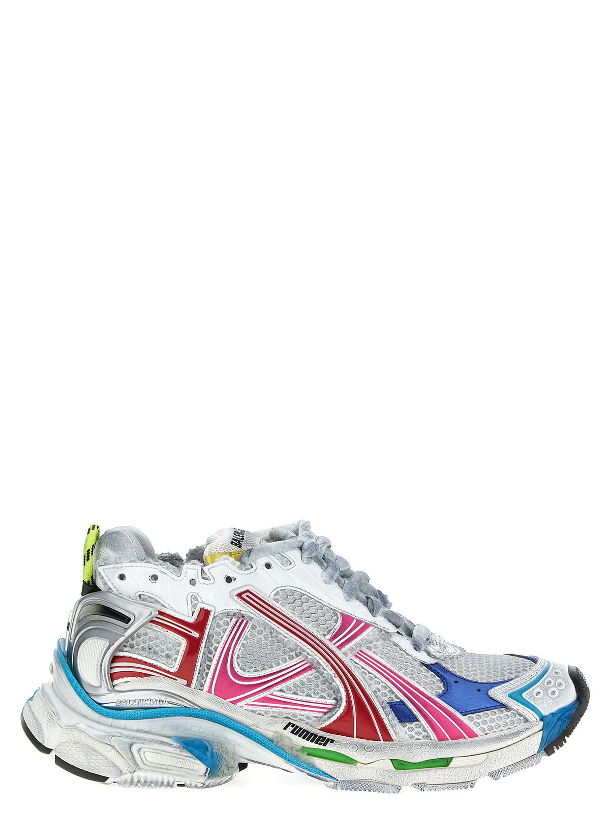 Balenciaga | Multicolor Polyester Athletic Sneakers