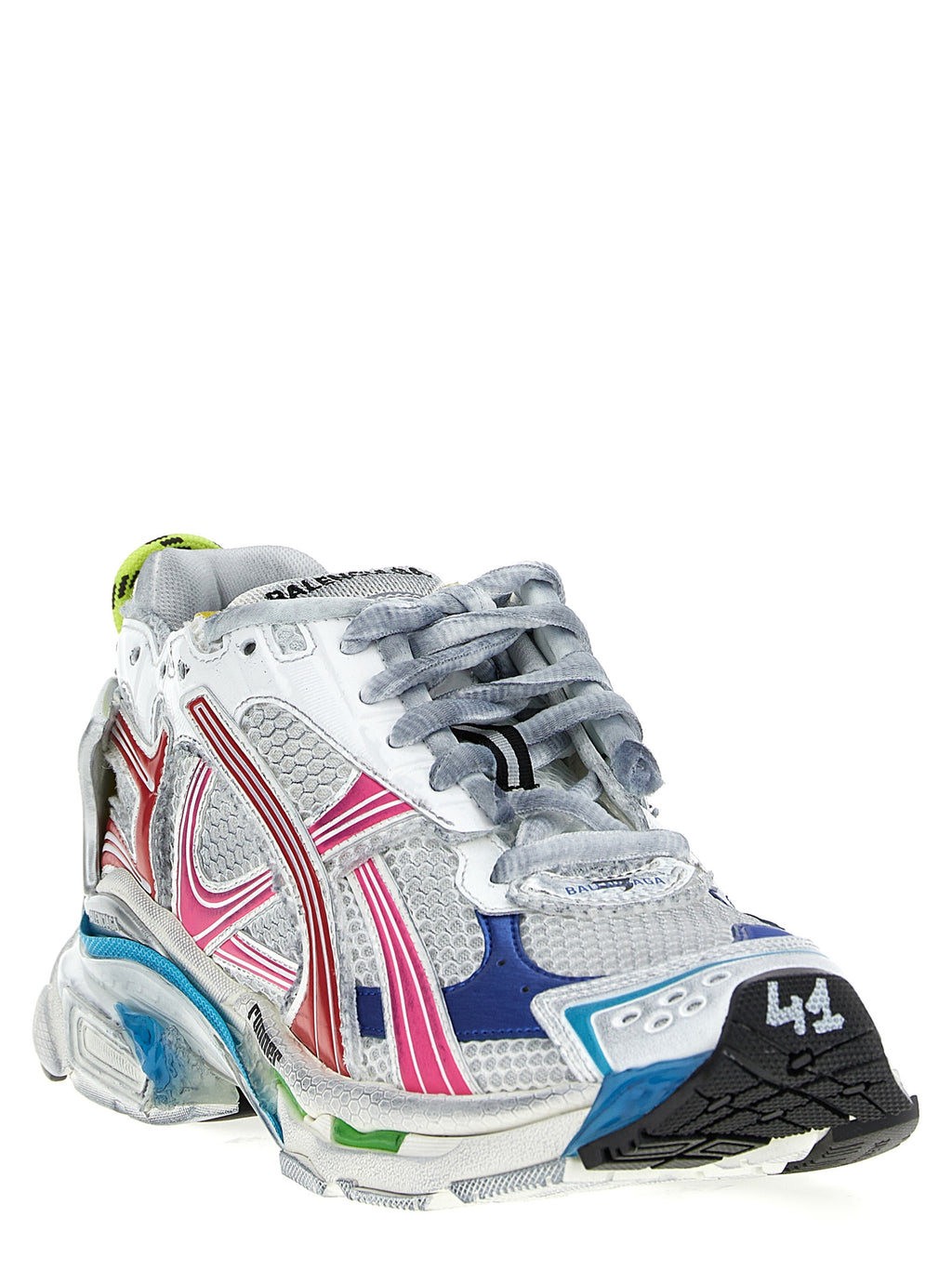 Balenciaga | Multicolor Polyester Athletic Sneakers