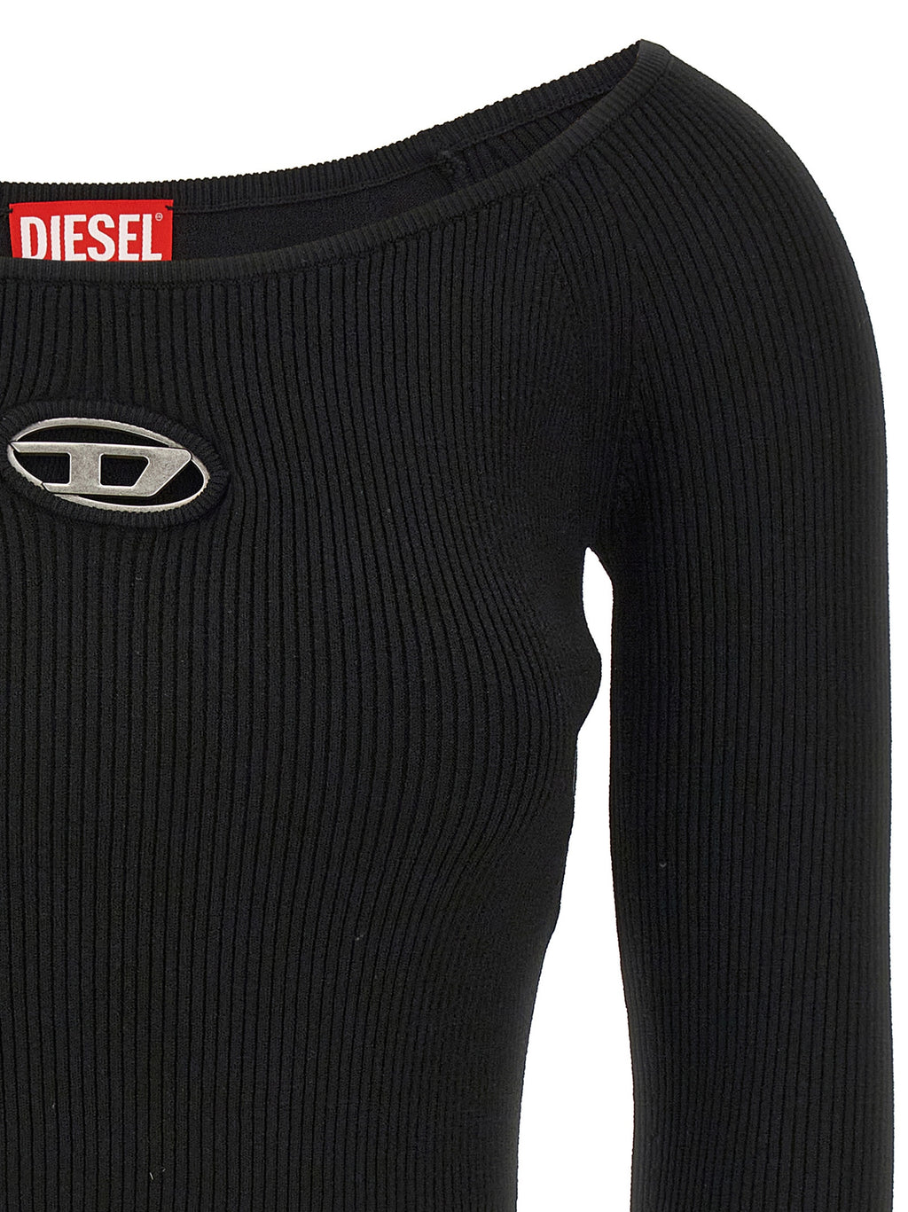 Diesel | Black Viscose Cardigan