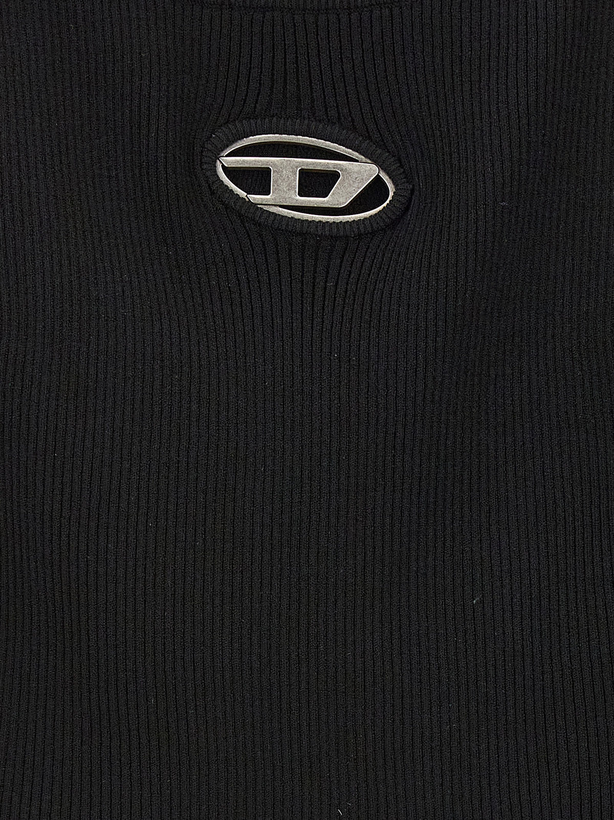 Diesel | Black Viscose Cardigan