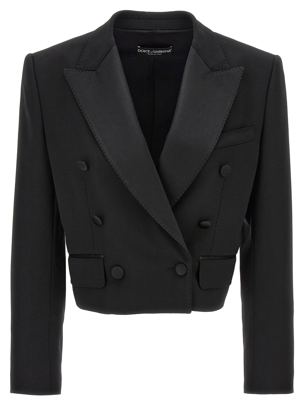 Dolce & Gabbana | Black Virgin Wool Blazer