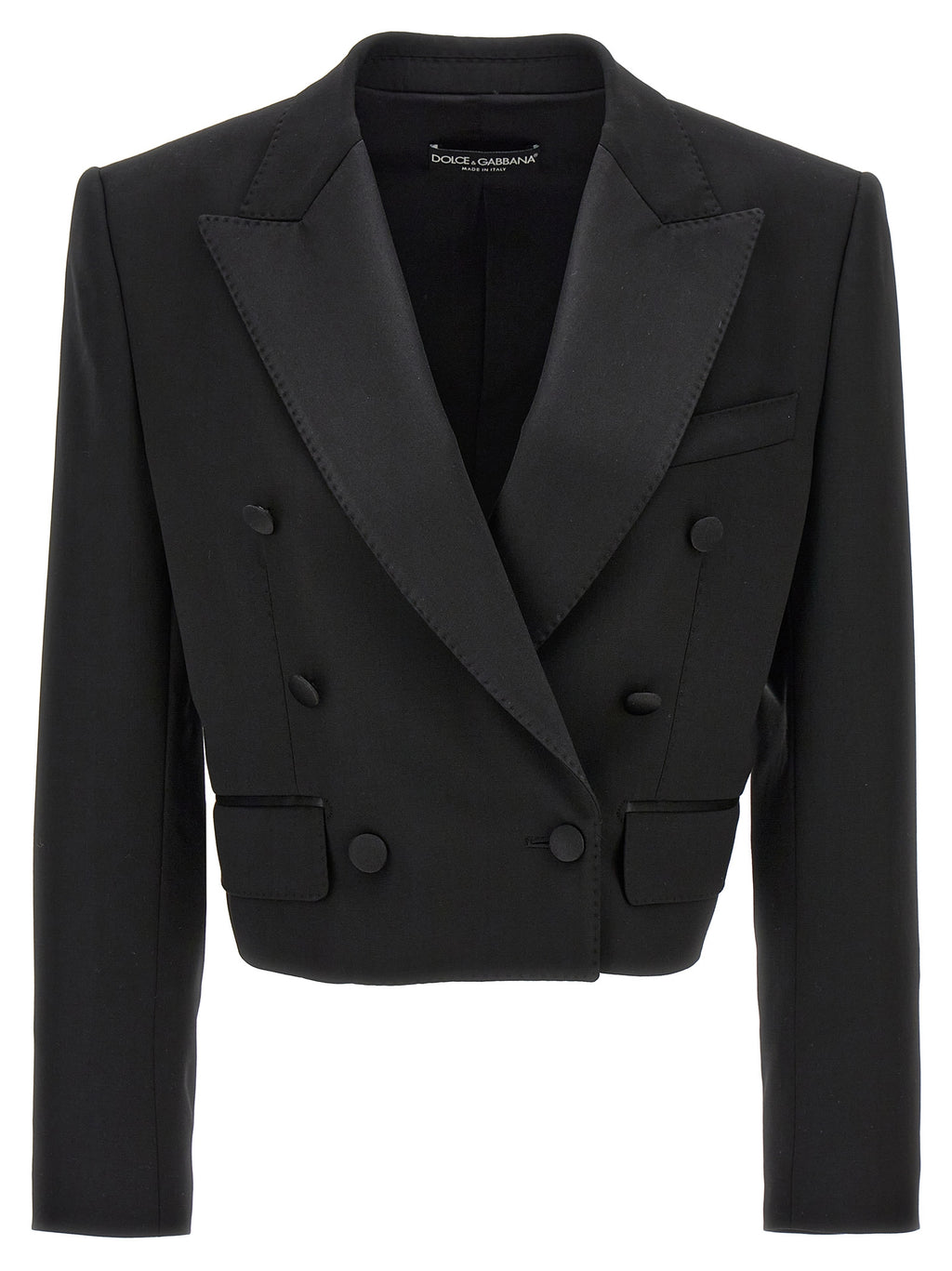 Dolce & Gabbana | Black Virgin Wool Blazer