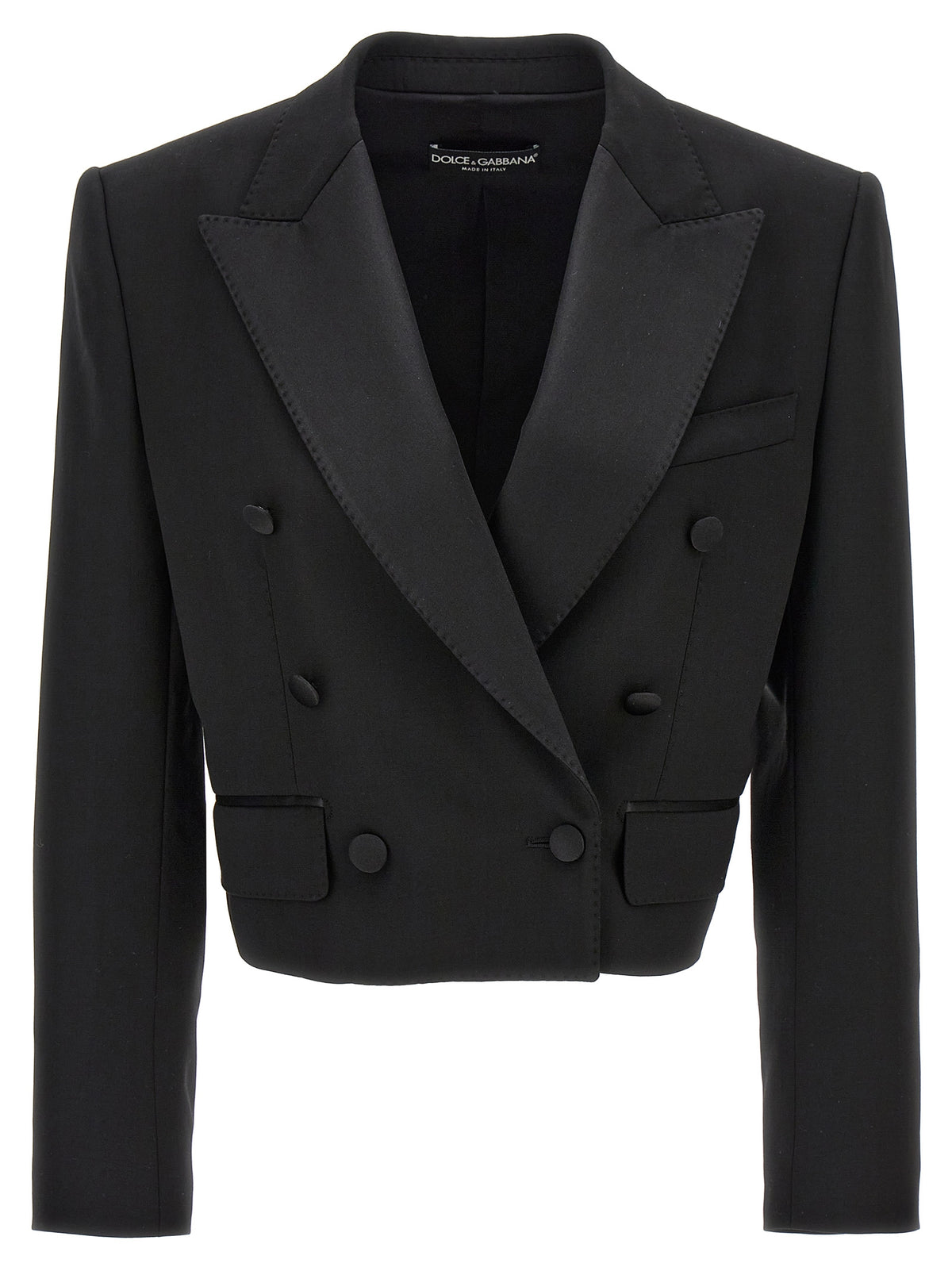 Dolce & Gabbana | Black Virgin Wool Blazer
