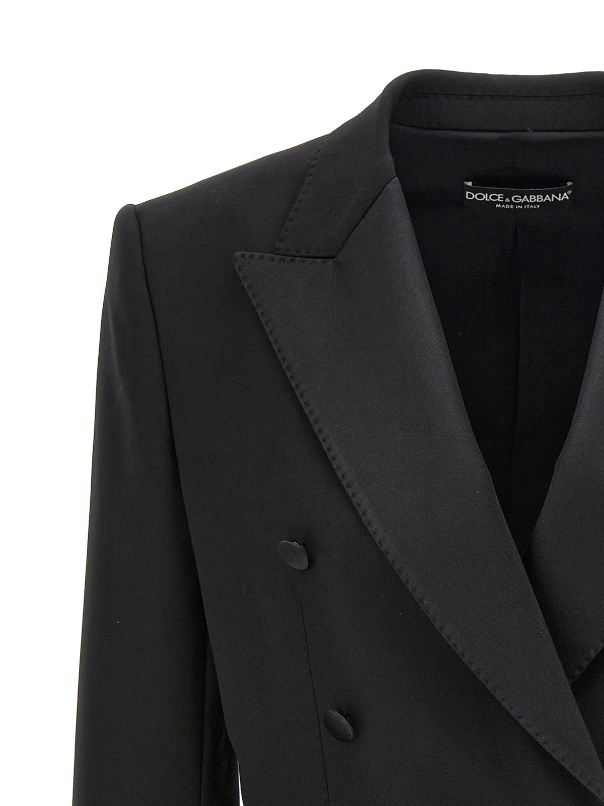 Dolce & Gabbana | Black Virgin Wool Blazer