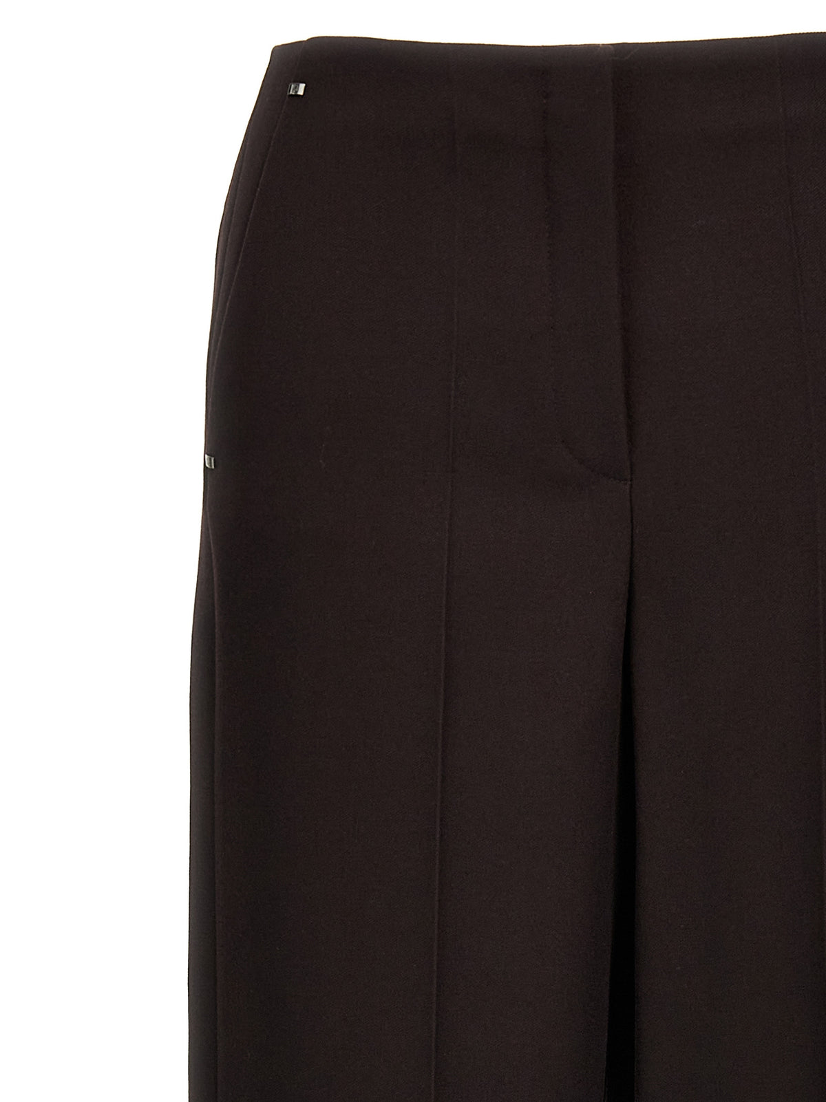 Fendi | Purple Virgin Wool Dress Pants