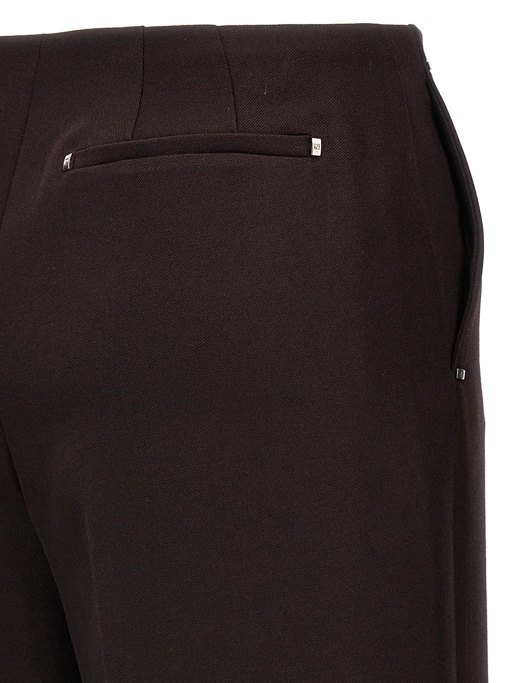 Fendi | Purple Virgin Wool Dress Pants