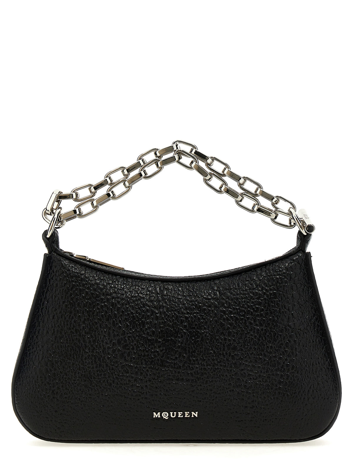 Alexander McQueen | Black Lamb Leather Handbag