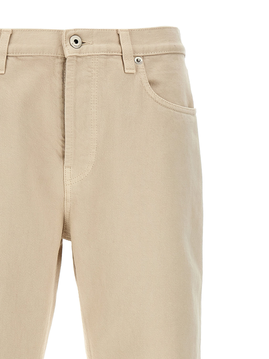 Burberry | Beige Cotton Casual Pants