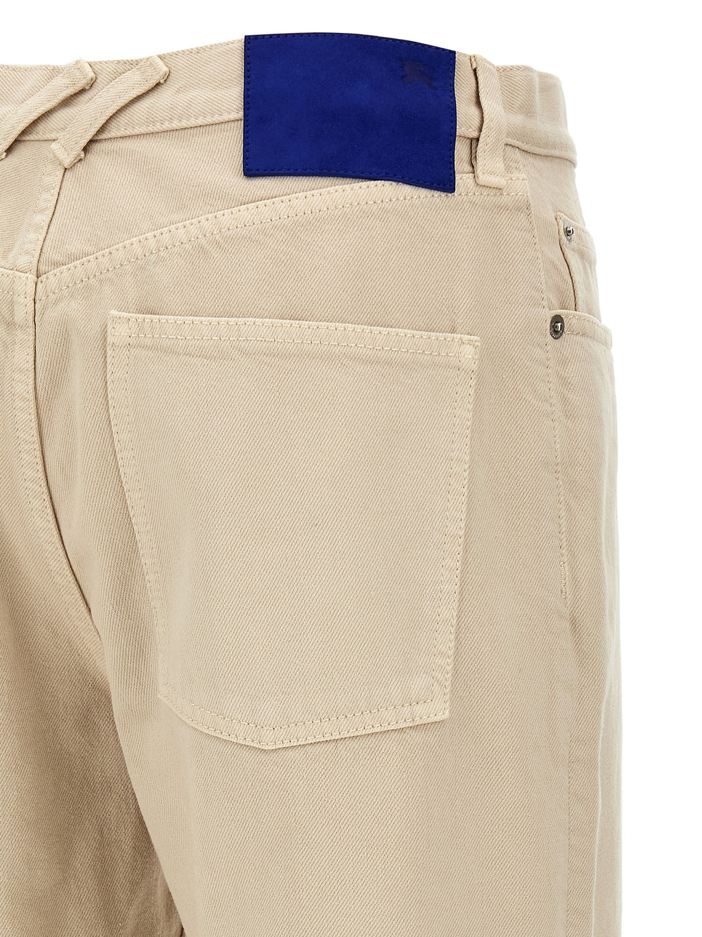 Burberry | Beige Cotton Casual Pants