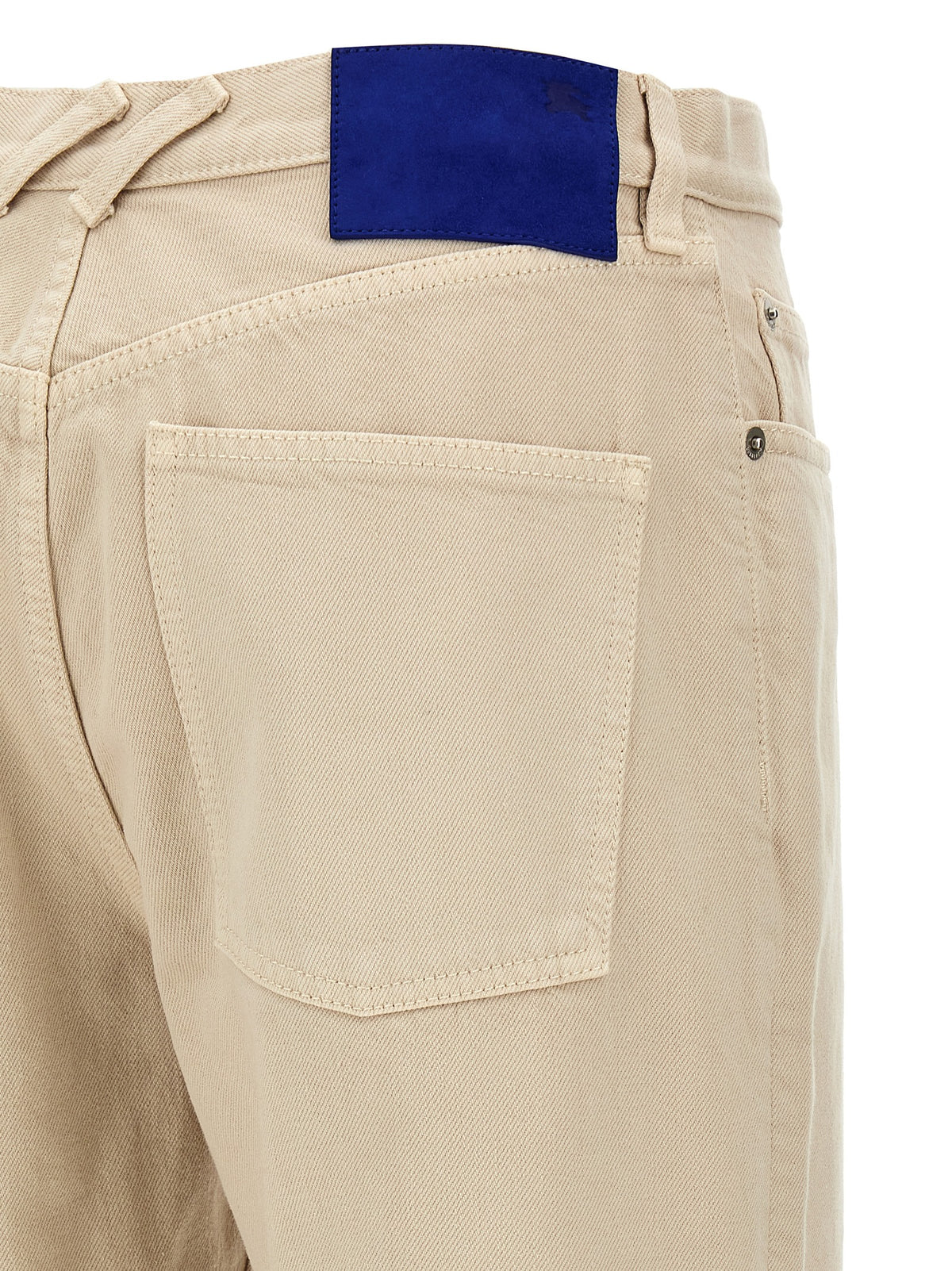 Burberry | Beige Cotton Casual Pants