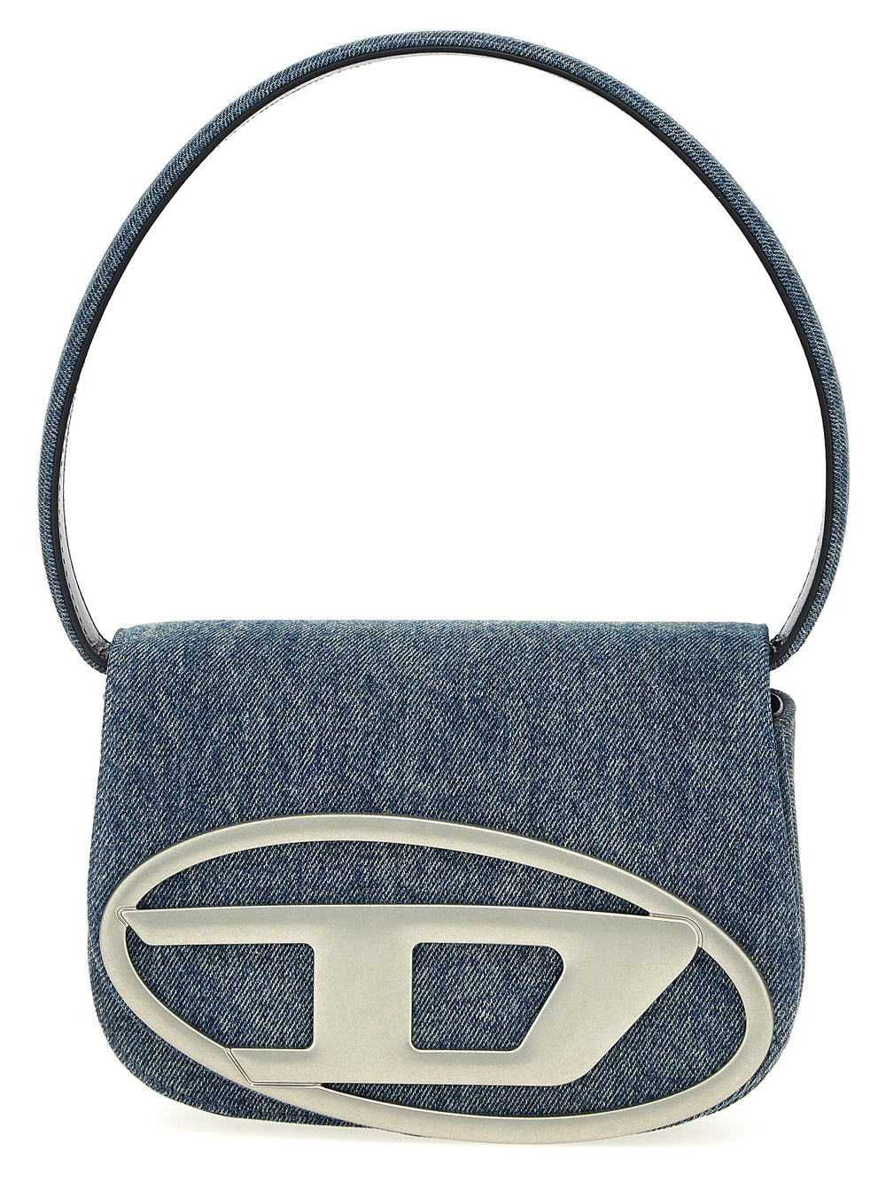 Diesel | Blue Cotton Shoulder Bag
